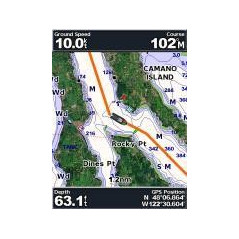 Bluechart G3 Vision - 3D mapa Jaderské moře (SD, regular, VEU014R)