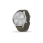 Garmin vivomove Style, Silver/Green Band