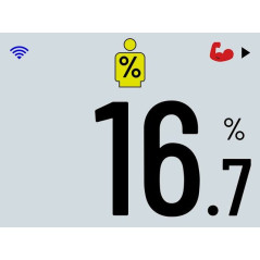 Garmin Index S2 White - chytrá váha, bílá barva