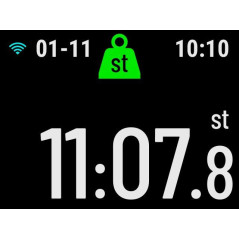 Garmin Index S2 White - chytrá váha, bílá barva