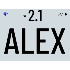 Garmin Index S2 Black - chytrá váha, černá barva