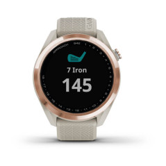 Garmin Approach S42 Rose Gold/Light Sand Silicone band