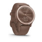 Garmin vívomove Sport Peach Gold / Cocoa silikonový řemínek