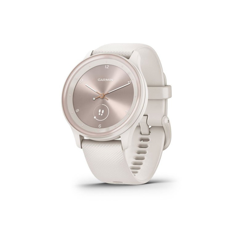 Garmin vívomove Sport Peach Gold / White silikonový řemínek