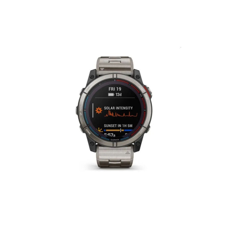 Garmin quatix 7X Sapphire Solar, Titan/ Titanium Band