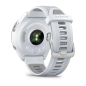 Garmin Forerunner 965, titanová luneta, pouzdro White, řemínek silikonový White/Grey