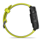 Garmin Forerunner 965, titanová luneta Carbon Grey DLC, pouzdro Black, řemínek silicone Yellow/Black