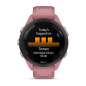 Garmin Forerunner 265S, luneta Black, pouzdro Pink, řemínek silicone Pink/Grey