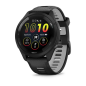 Garmin Forerunner 265, luneta Black, pouzdro Black, řemínek silicone Black / Gray