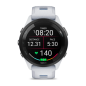 Garmin Forerunner 265, luneta Black, pouzdro White, řemínek silicone White/Blue