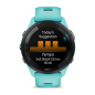 Garmin Forerunner 265, luneta Black, pouzdro Aqua, řemínek silicone Aqua/Black