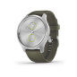 Garmin vivomove Style, Silver/Green Band