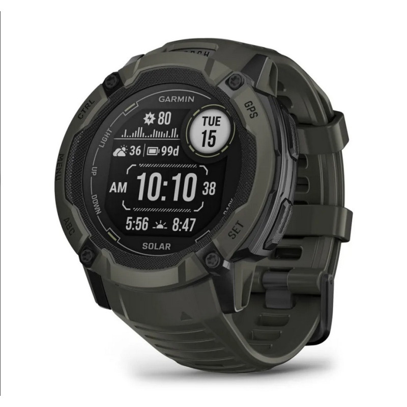 Garmin Instinct 2X Solar Moss