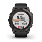 Garmin fenix 7X PRO Sapphire Solar Carbon Gray DLC Titanium/ Black Silicone Band