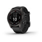 Garmin fenix 7S PRO Sapphire Solar Carbon Gray DLC Titanium / Black Band