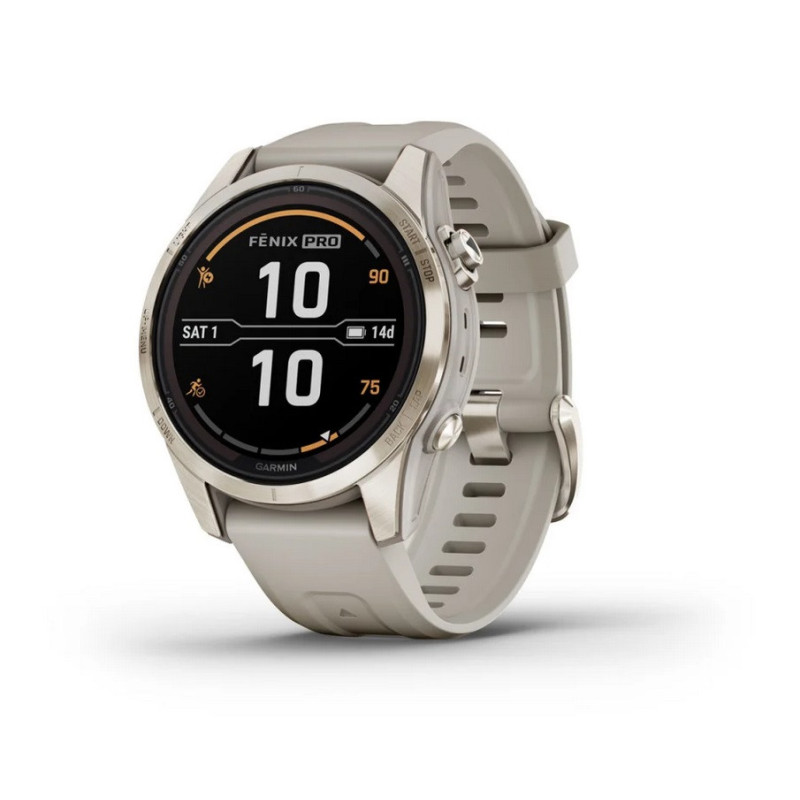 Garmin fenix 7S PRO Sapphire Solar Rose Gold / Light Sand Band