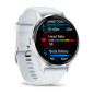 Garmin Venu 3 Silver/White, Silicone band