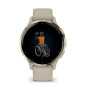 Garmin Venu 3S Soft Gold / French Gray, Silicone Band