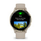 Garmin Venu 3S Soft Gold / French Gray, Silicone Band