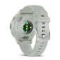 Garmin Venu 3S Silver/Sage grey, Silicone band
