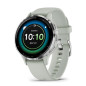 Garmin Venu 3S Silver/Sage grey, Silicone band