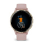 Garmin Venu 3S Soft Gold / Dust Rose, Silicone Band