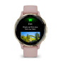 Garmin Venu 3S Soft Gold / Dust Rose, Silicone Band