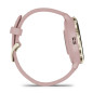 Garmin Venu 3S Soft Gold / Dust Rose, Silicone Band