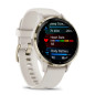 Garmin Venu 3S Soft Gold / Ivory, Silicone Band