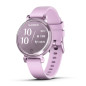 Garmin Lily 2, Metallic Lilac / Lilac, silikonový řemínek