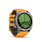 Garmin fēnix 8 – 51 mm, AMOLED, Sapphire, Titanium s Orange/Graphite silikonovým řemínkem Garmin fēnix 8 – 51 mm, AMOLED, Sapphire, Titanium s Orange/Graphite silikonovým řemínkem