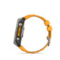 Garmin fēnix 8 – 51 mm, AMOLED, Sapphire, Titanium s Orange/Graphite silikonovým řemínkem Garmin fēnix 8 – 51 mm, AMOLED, Sapphire, Titanium s Orange/Graphite silikonovým řemínkem