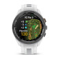 Garmin Approach S70 - 42mm, Keramická luneta Black/Peach, silikonový řemínek White Garmin Approach S70 - 42mm, Keramická luneta Black/Peach, silikonový řemínek White