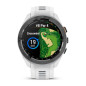 Garmin Approach S70 - 42mm, Keramická luneta Black/Peach, silikonový řemínek White Garmin Approach S70 - 42mm, Keramická luneta Black/Peach, silikonový řemínek White