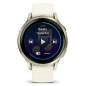 Garmin Venu 4 - 41mm, Lunar Gold / Bone silikonový řemínek