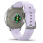 Garmin Venu® 4 - 41mm, Silver / Periwinkle silikonový řemínek