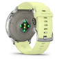 Garmin Venu 4 - 45mm, Silver / Citron silikonový řemínek