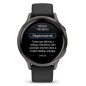 Garmin Venu 4 - 41mm, Slate / Černý silikonový řemínek