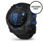Garmin Instinct 3 - 50mm, AMOLED, Black s řemínkem Black / Bolt Blue