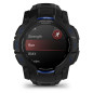 Garmin Instinct 3 - 50mm, AMOLED, Black s řemínkem Black / Bolt Blue