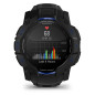 Garmin Instinct 3 - 50mm, AMOLED, Black s řemínkem Black / Bolt Blue
