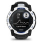 Garmin Instinct 3 - 50mm Solar, Whitestone s řemínkem Black / Bolt Blue