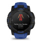 Garmin Instinct 3 - 45mm, AMOLED, Black s řemínkem Bolt Blue / Black