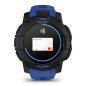Garmin Instinct 3 - 45mm, AMOLED, Black s řemínkem Bolt Blue / Black