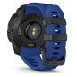 Garmin Instinct 3 - 45mm, AMOLED, Black s řemínkem Bolt Blue / Black