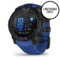 Garmin Instinct 3 - 45mm, AMOLED, Black s řemínkem Bolt Blue / Black