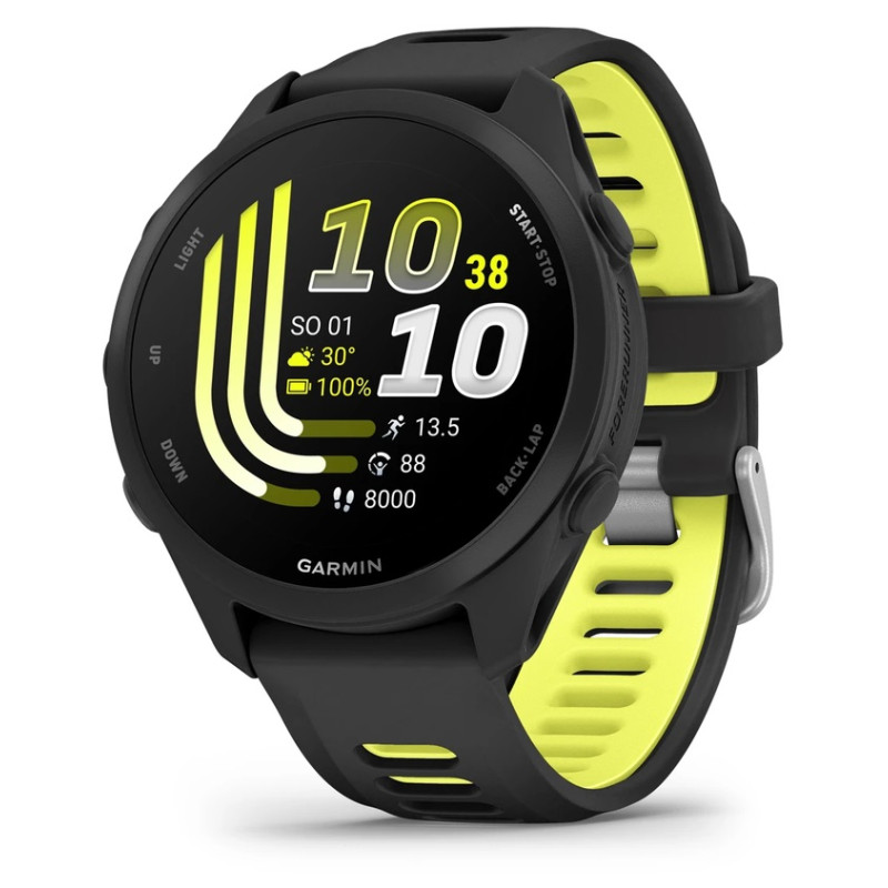 Garmin Forerunner 170 Black s řemínkem Black / Amp Yellow Garmin Forerunner 170 Black s řemínkem Black / Amp Yellow