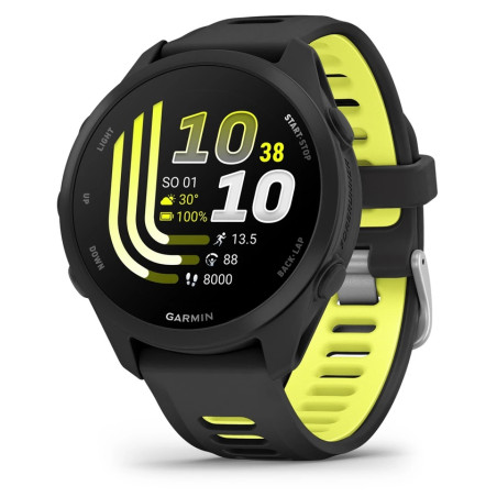 Garmin Forerunner 170 Black s řemínkem Black / Amp Yellow