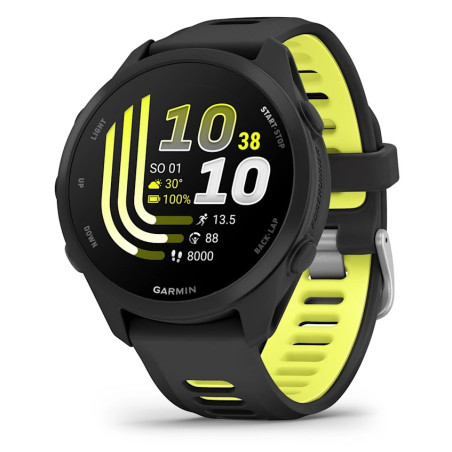 Garmin Forerunner 170 Music Black s řemínkem Black / Amp Yellow