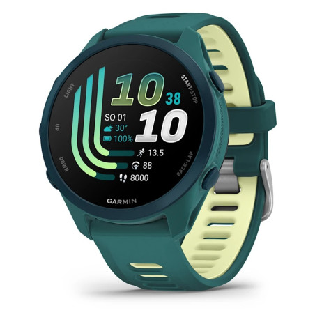 Garmin Forerunner 170 Music Teal Green s řemínkem Teal Green / Citron